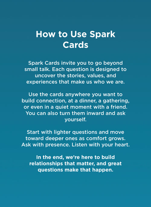 Spark Cards: Conversations That Count